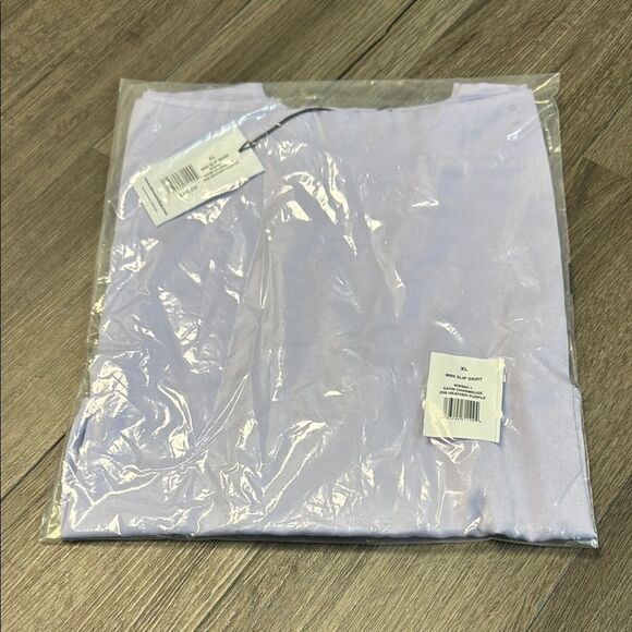 WeWoreWhat Heather Purple Mini Slip Skirt XL - Picture 3 of 8